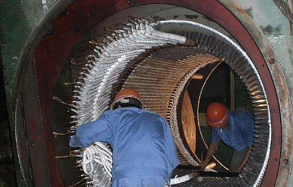 西安西瑪高壓電機(jī)定子線圈接地故障案例解析。